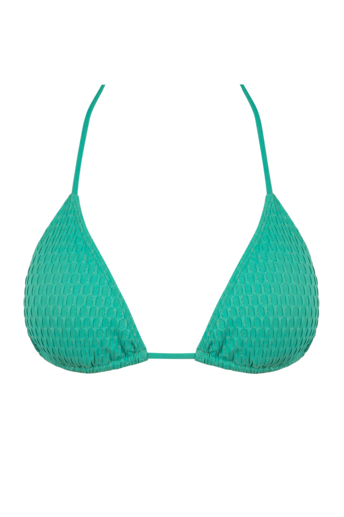 Pacifica Jade Jewel Lurex Tiana Triangle Top