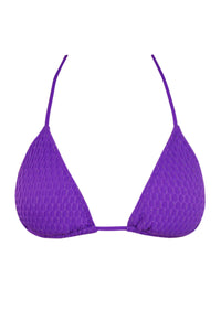Pacifica Purple Gem Lurex Tiana Triangle Top