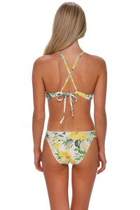 Sunsets Isla Soleil Crepe Carrie Crossback Top