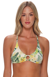 Sunsets Isla Soleil Crepe Carrie Crossback Top