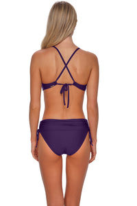 Sunsets Paradise Plum Carrie Crossback Top