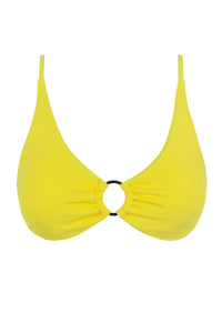 Sunsets Pineapple Crepe Carrie Crossback Top