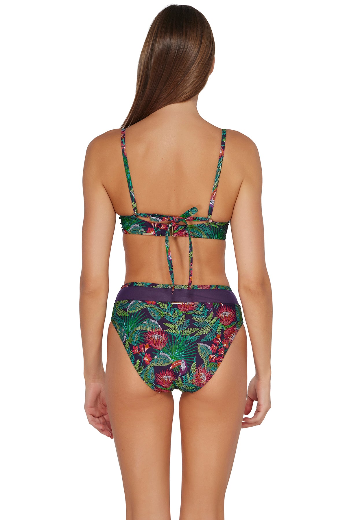 Sunsets Welcome To Rio Annie High Waist Bottom XS / WELCO / 324B