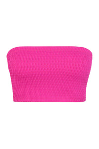 Pacifica Pink Diamond Lurex Shellie Tube Top