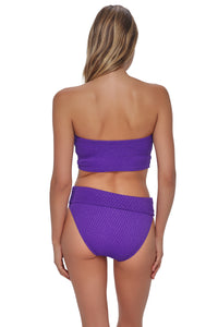 Pacifica Purple Gem Lurex Shellie Tube Top