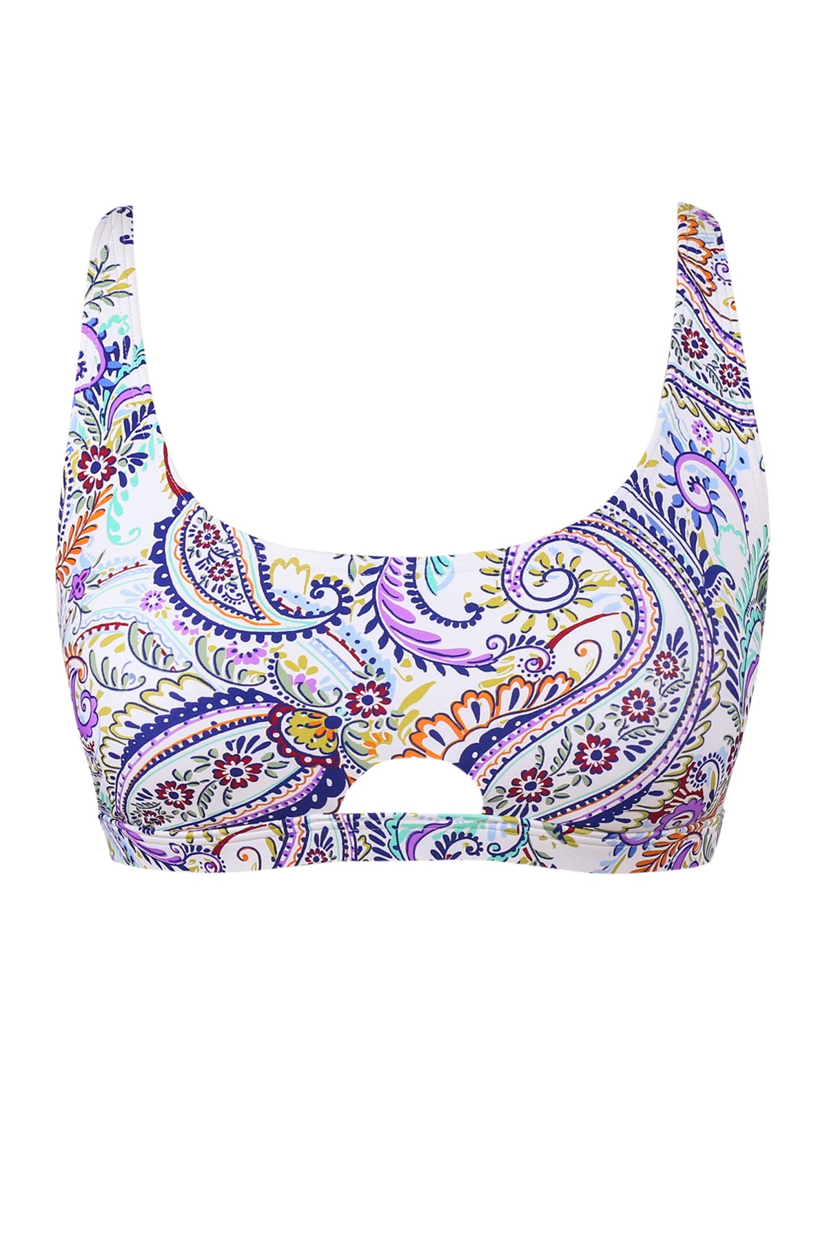 Sunsets Tide Pool Twist Brandi Bralette Top