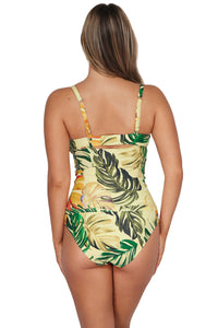 Sunsets Amber Oasis Serena Tankini Top 32D/34C / AMBER / 709