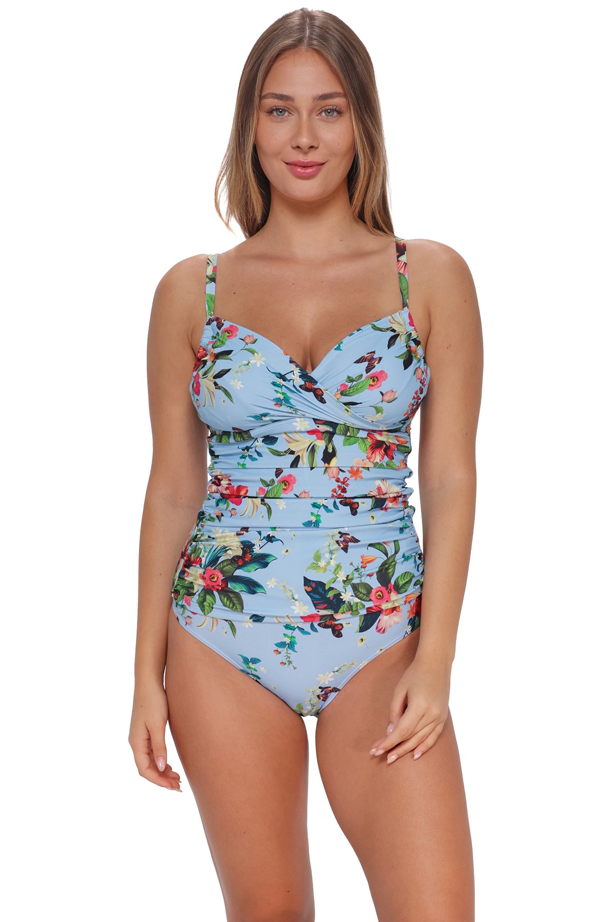 Budding Romance Serena Tankini: Slim-Fit, Bra-Sized Swimwear