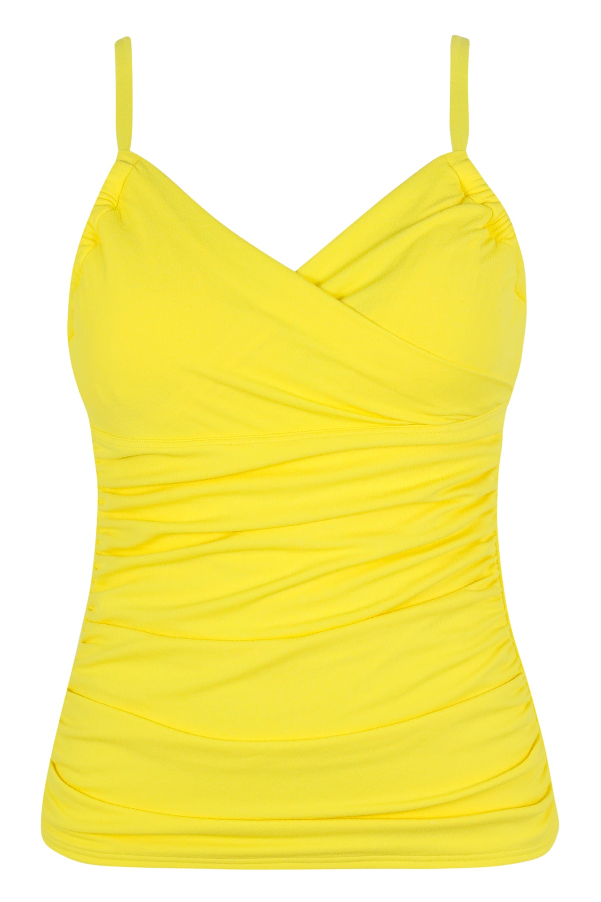 Sunsets Pineapple Crepe Serena Tankini Top