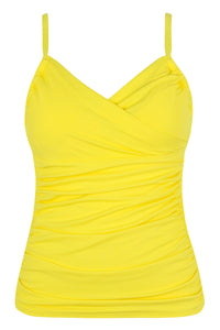 Sunsets Pineapple Crepe Serena Tankini Top