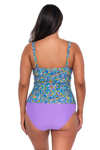 Sunsets Pansy Fields Elsie Tankini Top