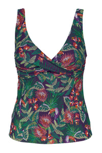 Sunsets Welcome To Rio Elsie Tankini Top 32D/34C / WELCO / 738