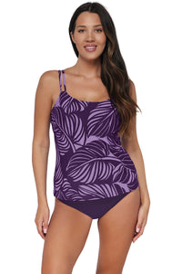 Sunsets Mystic Palms Taylor Tankini Top 32D/34C / MYSTI / 75