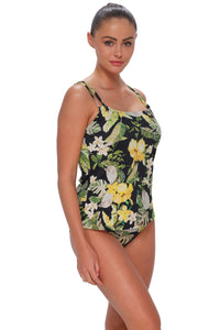 Sunsets Night Bloom Taylor Tankini Top