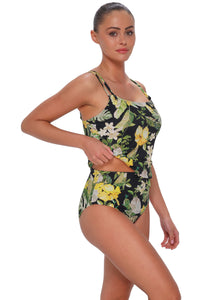 Sunsets Night Bloom Taylor Tankini Top