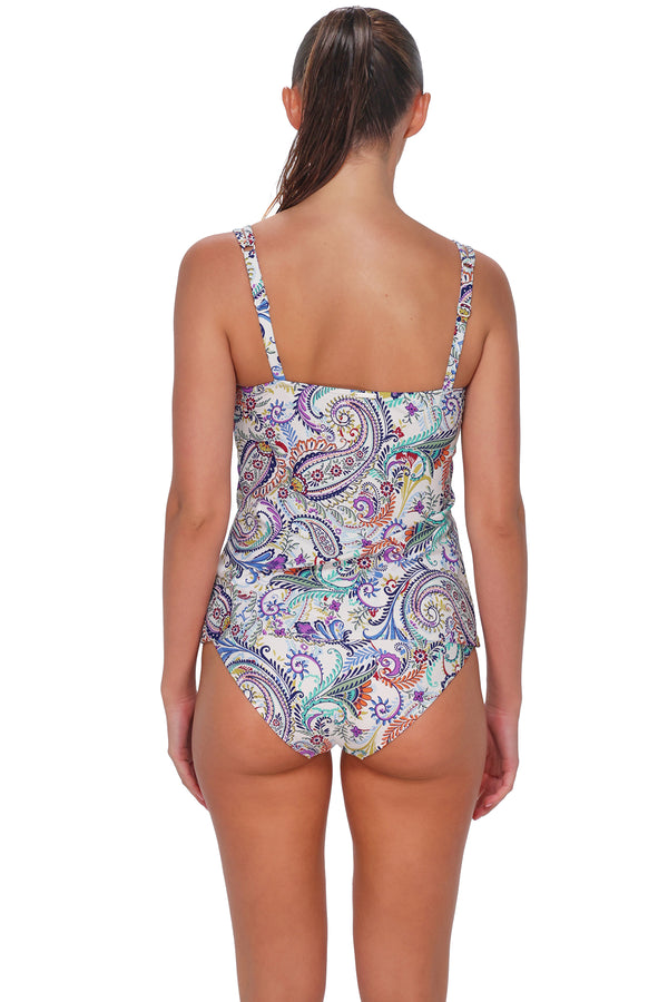 Sunsets Tide Pool Twist Taylor Tankini Top