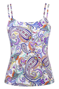 Sunsets Tide Pool Twist Taylor Tankini Top