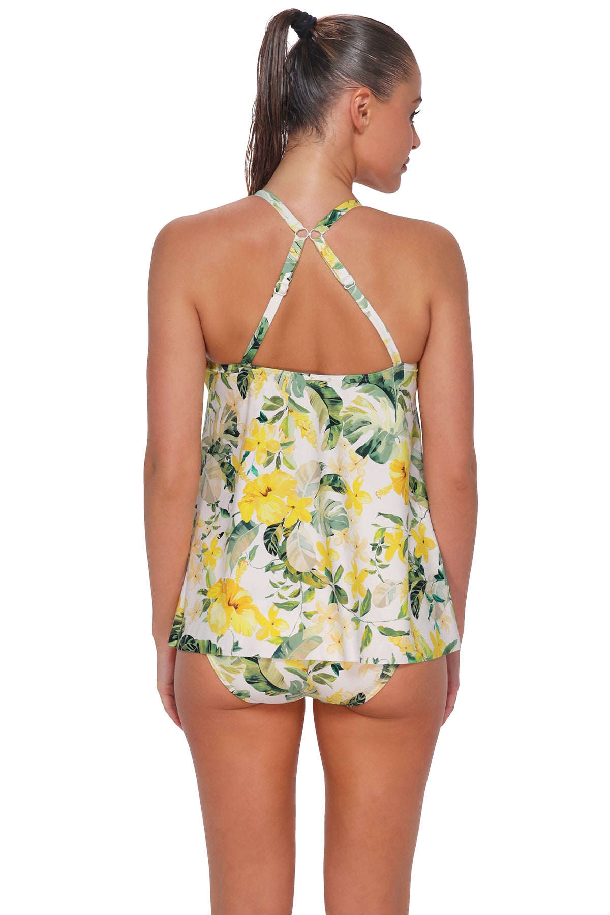 Sunsets Isla Soleil Crepe Elena Tankini Top