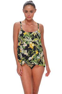 Sunsets Night Bloom Elena Tankini Top