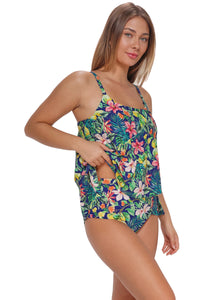 Sunsets Seaside Harvest Elena Tankini Top