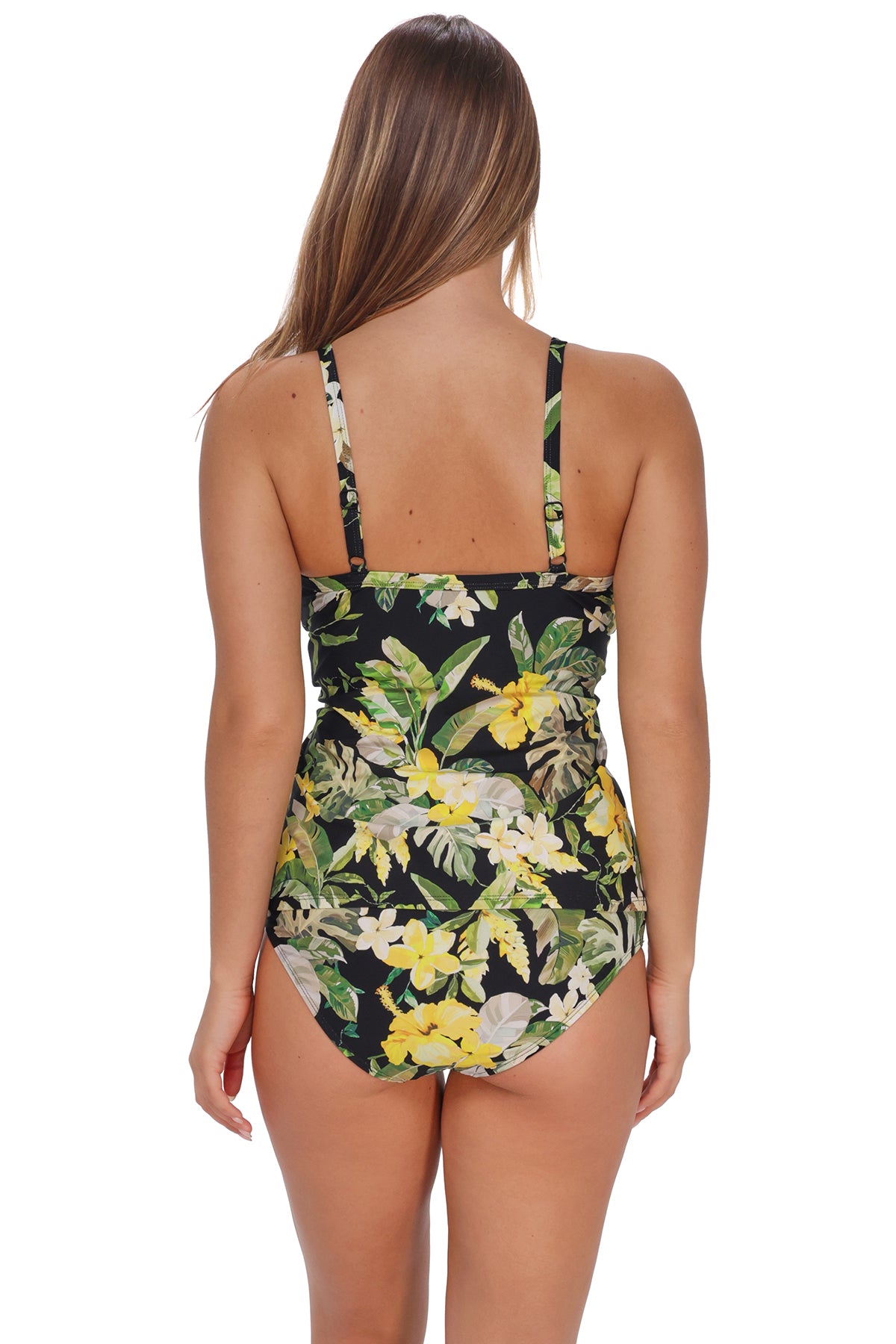 Sunsets Night Bloom Forever Tankini Top