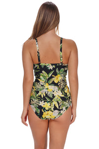Sunsets Night Bloom Forever Tankini Top