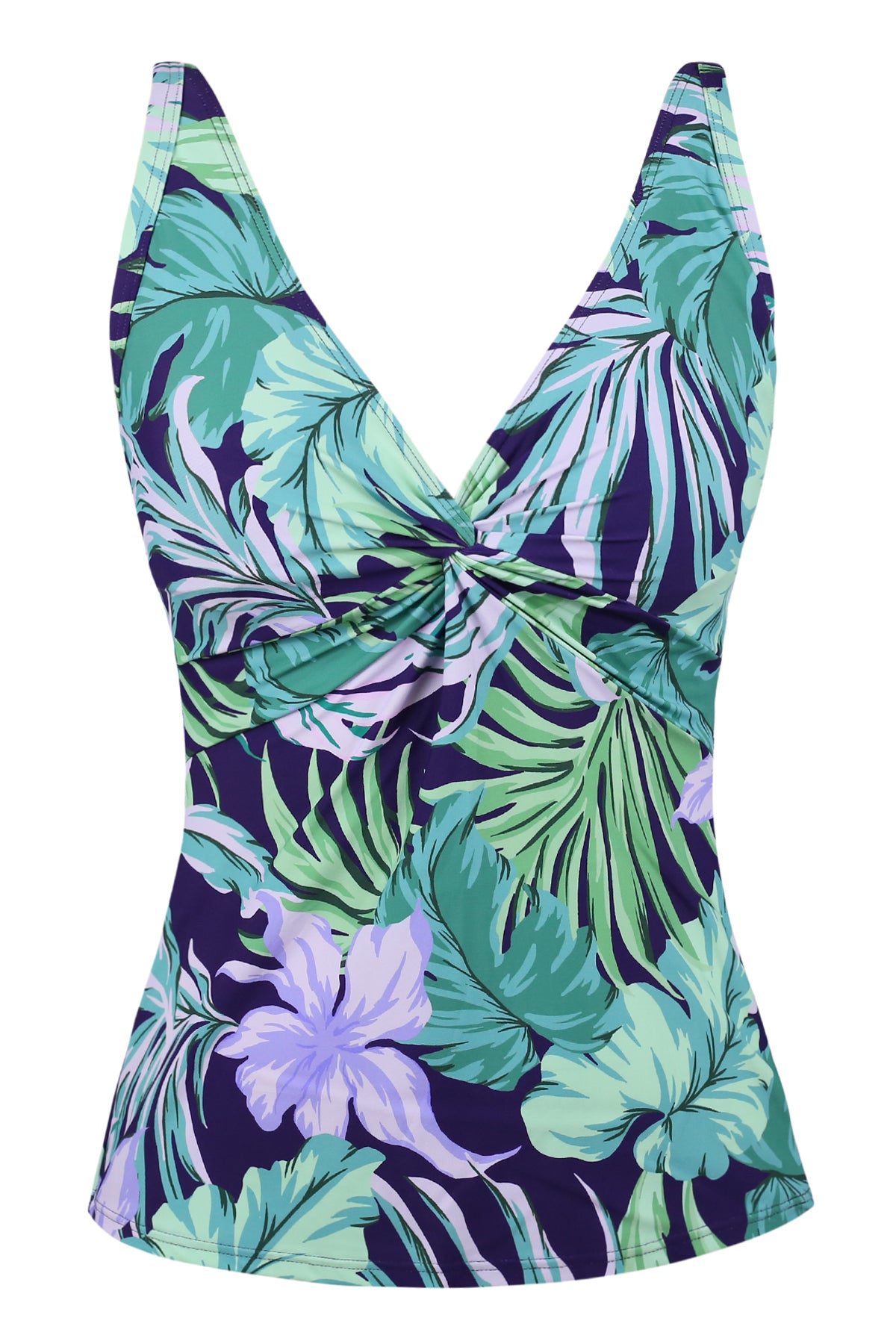 Sunsets Palm Shade Forever Tankini Top