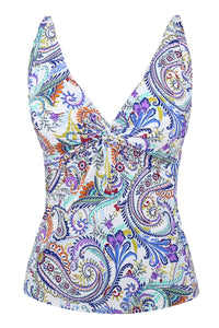 Sunsets Tide Pool Twist Forever Tankini Top