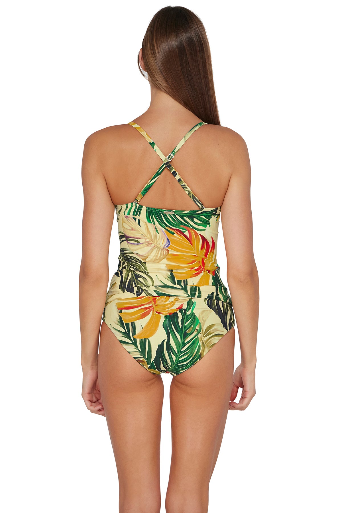 Sunsets Amber Oasis Simone Tankini Top XS / AMBER / 81T