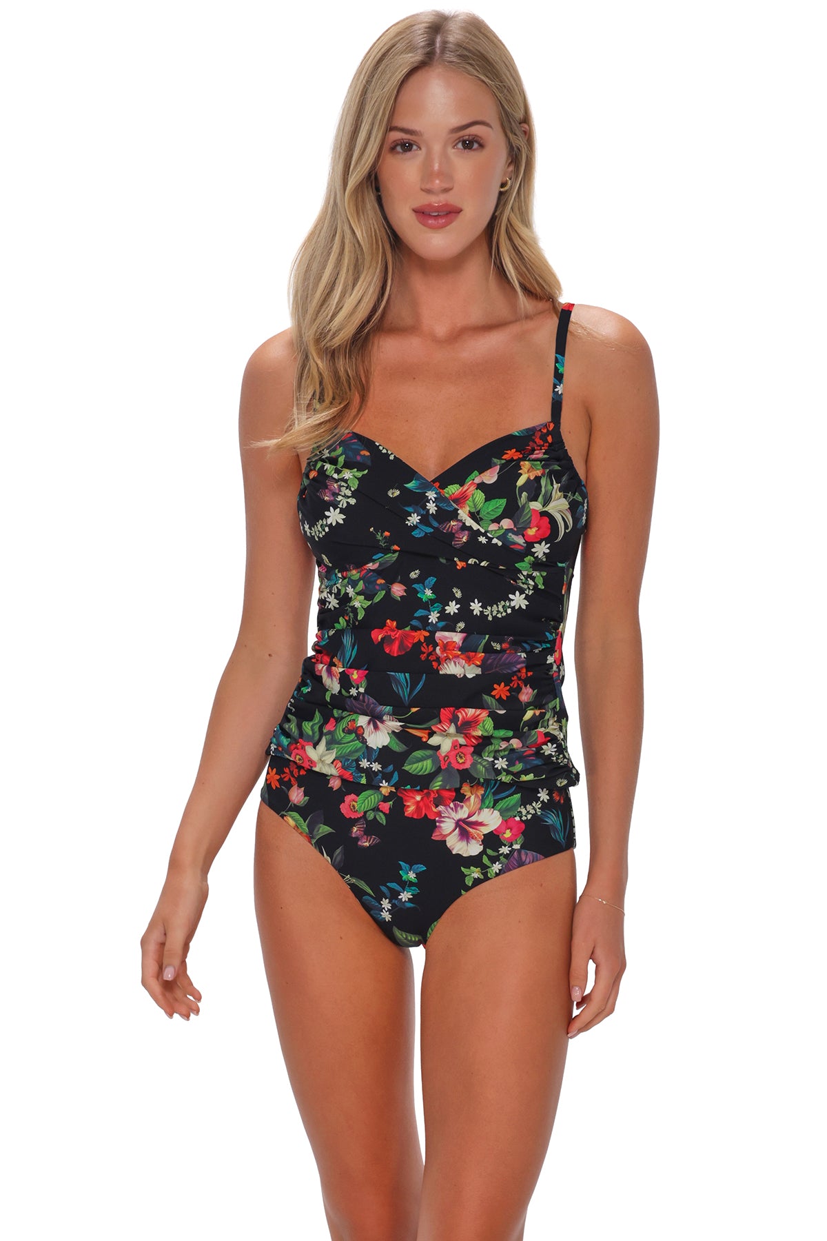 Sunsets Fleur Noire Simone Tankini Top