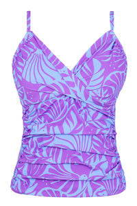 Front pose #1 of a floating garment shot featuring Sunsets Seaborne Simone Tankini Top