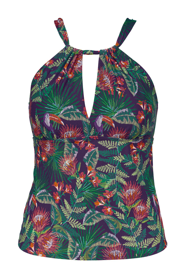 Sunsets Welcome To Rio Mia Tankini Top S / WELCO / 87T