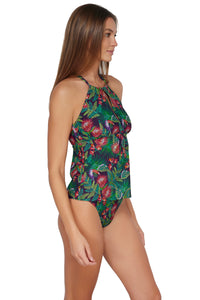 Sunsets Welcome To Rio Mia Tankini Top S / WELCO / 87T