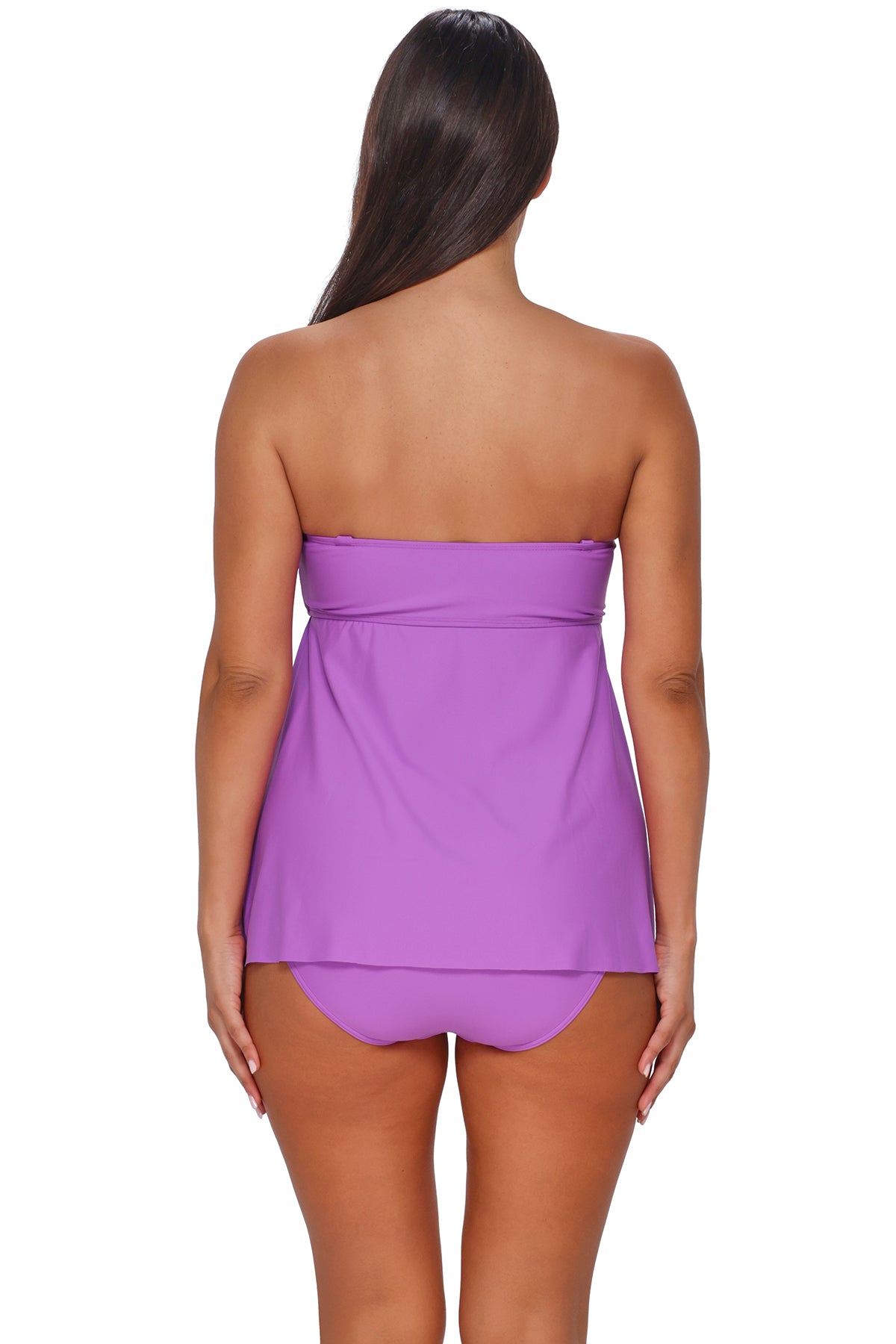 Sunsets Escape Berry Burst Molly Bandeau Tankini Top