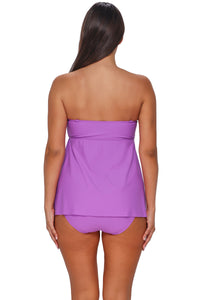 Sunsets Escape Berry Burst Molly Bandeau Tankini Top