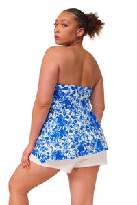 Sunsets Escape Chelsea Petals Molly Bandeau Tankini Top