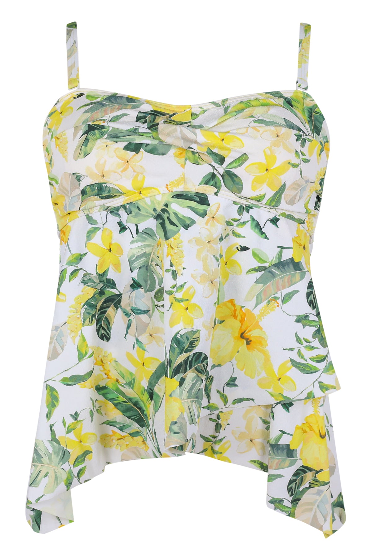 Sunsets Escape Isla Soleil Crepe Molly Bandeau Tankini Top