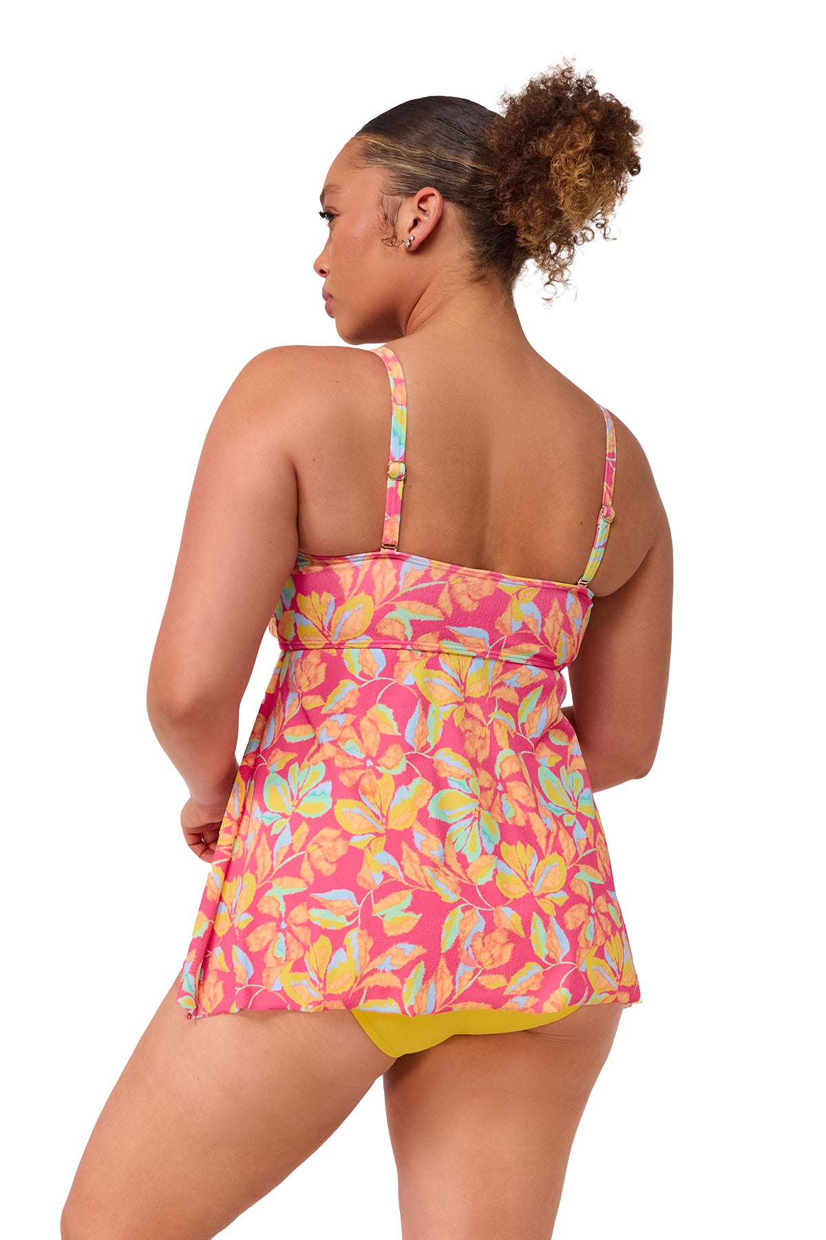 Sunsets Escape Magic Hour Crepe Molly Bandeau Tankini Top