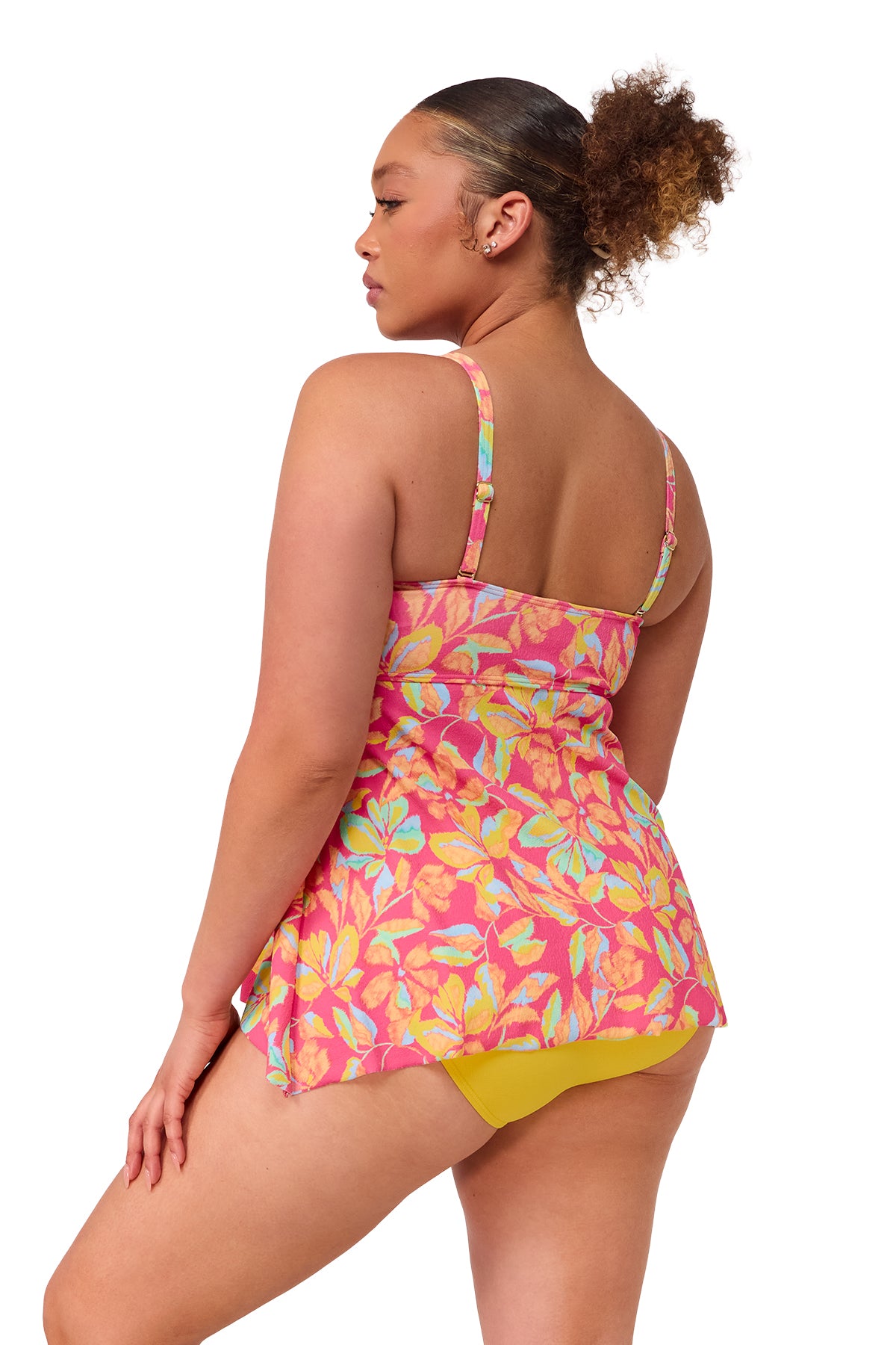 Sunsets Escape Magic Hour Crepe Molly Bandeau Tankini Top