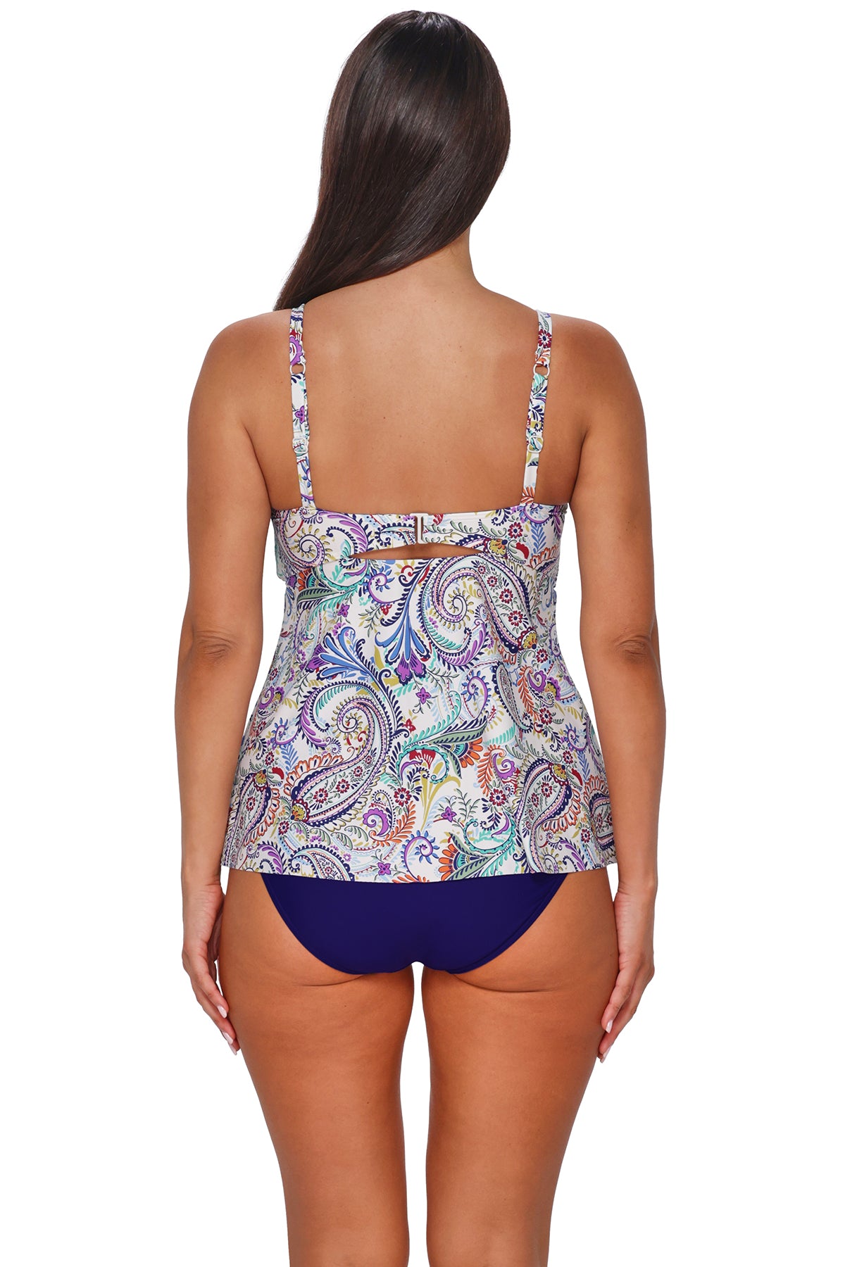 Sunsets Escape Tide Pool Twist Tori Tankini Top