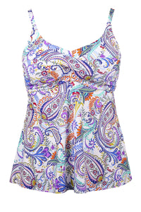 Sunsets Escape Tide Pool Twist Tori Tankini Top