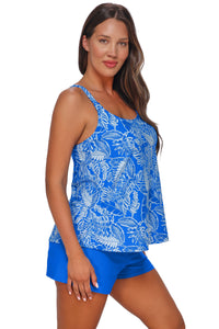 Sunsets Escape Canopy Jenna Tankini Top