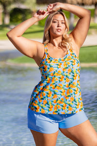 Sunsets Escape Clementine Jenna Tankini Top