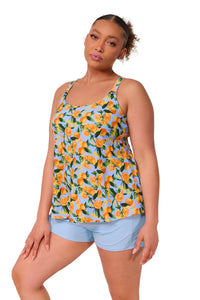 Sunsets Escape Clementine Jenna Tankini Top