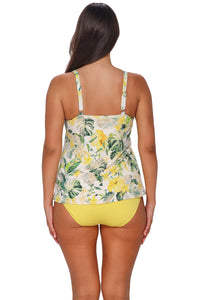 Sunsets Escape Isla Soleil Crepe Jenna Tankini Top