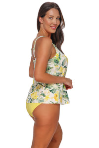 Sunsets Escape Isla Soleil Crepe Jenna Tankini Top