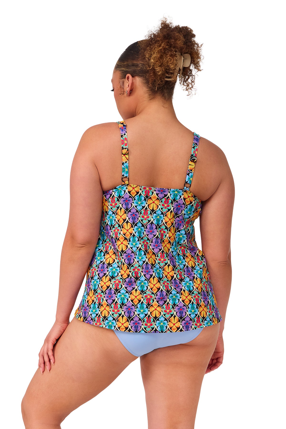 Sunsets Escape Trellis Blooms Jenna Tankini Top