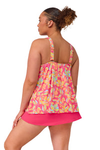 Sunsets Escape Magic Hour Crepe Sadie Tankini Top