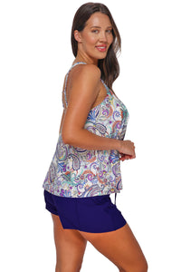 Sunsets Escape Tide Pool Twist Sadie Tankini Top
