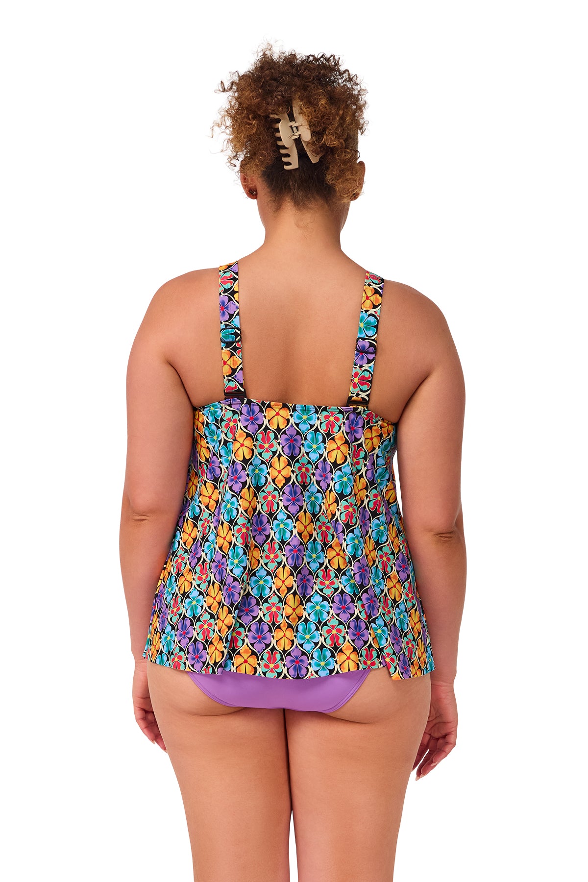 Sunsets Escape Trellis Blooms Sadie Tankini Top